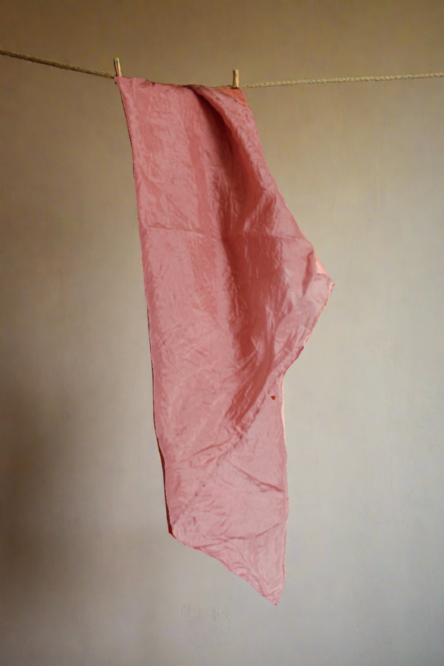 Rose Silk Scarf